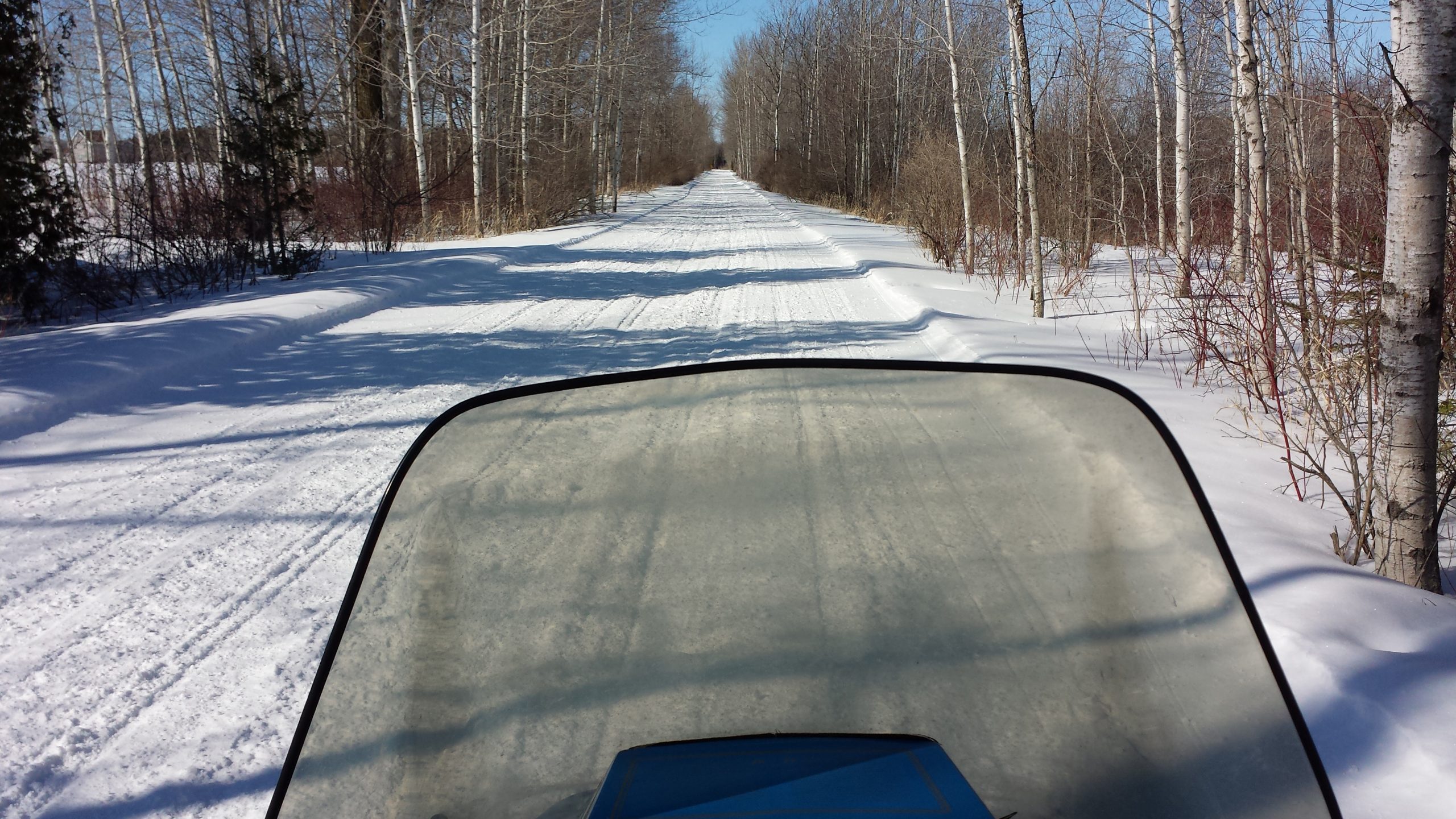 Kewaunee County, WI snowmobile trails